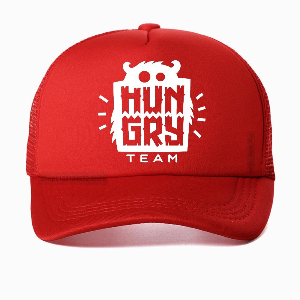 

Funny HipHop Hungry Printing baseball cap For Unisex Wowen Summer Breathable sun hat fashion adjustable Breathable snapback hats Adjustable