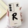 For Oppo Realme 14x 5G RMX3940 Case Popular Letter A-Z Pattern Soft Silicone Cover For Realme V60 Pro 5G Shockproof Phone Shell