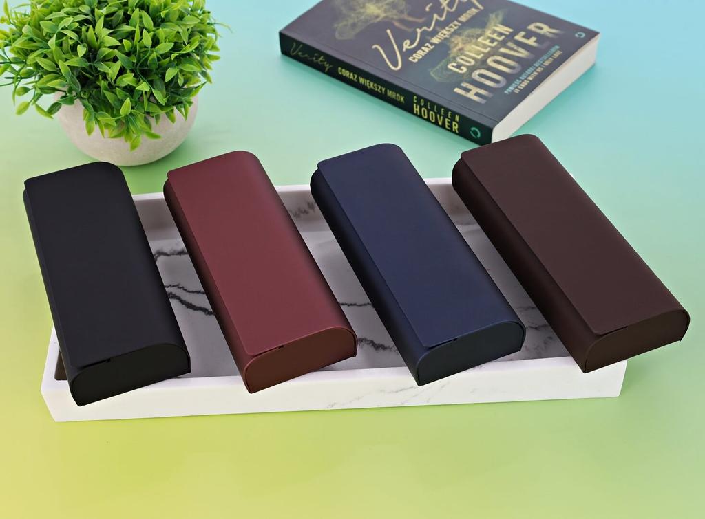Etui Okularowe Na Magnes Sthc-14A Granatowe