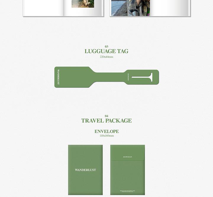 JEONGHAN of SVT (SEVENTEEN) [WANDERLUST] PHOTOBOOK