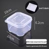 Qingwang 8-Compartment Plastic Food Sample Retention Box