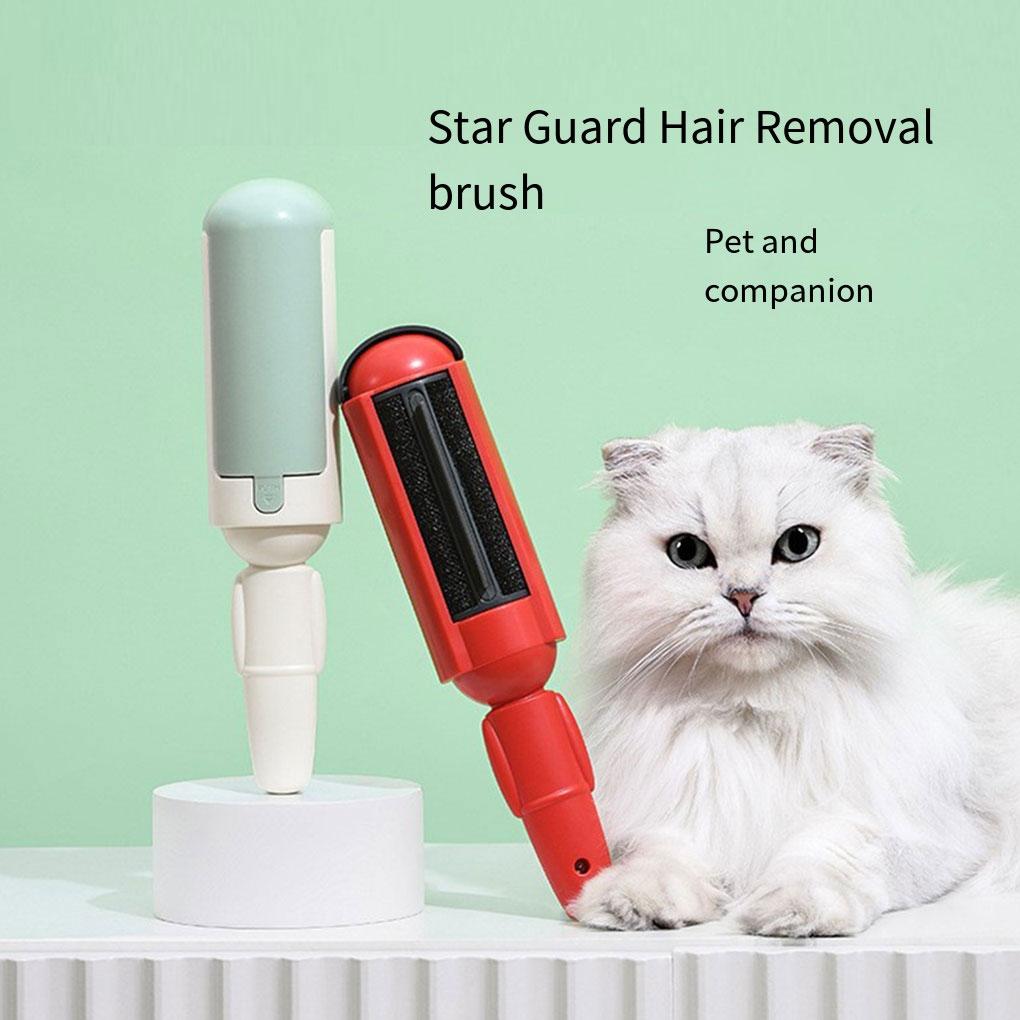 Pet Hair Cleaning Brush Line Remover with Handle Home Roller Clothes