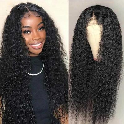 Women's Long Curly Wig with Small Curls - European & American Style