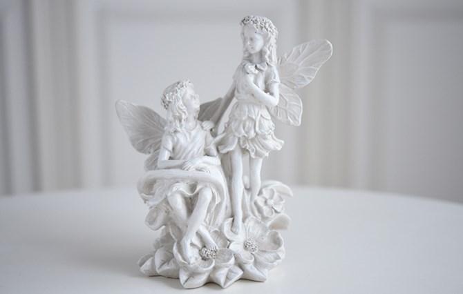 Year Sale/ 11 OFF Coupon Object Stylish Antique European Gardening Italian Height 20.5cm Group Fairy Rococo Style Princess Imported Furniture Classic