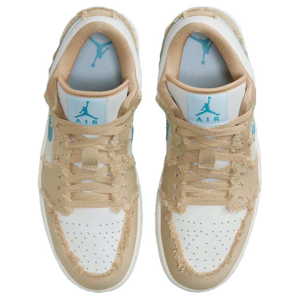 Dámské tenisky Air Jordan 1 Low SE Wave Tan Sesame Glacier-Blue HF4983-252