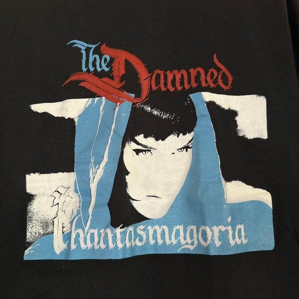 

VTG 1985 The Damned Phantasmagoria Punk Band Shirt ALl size shirt D882 Unisex T-Shirt XXXL