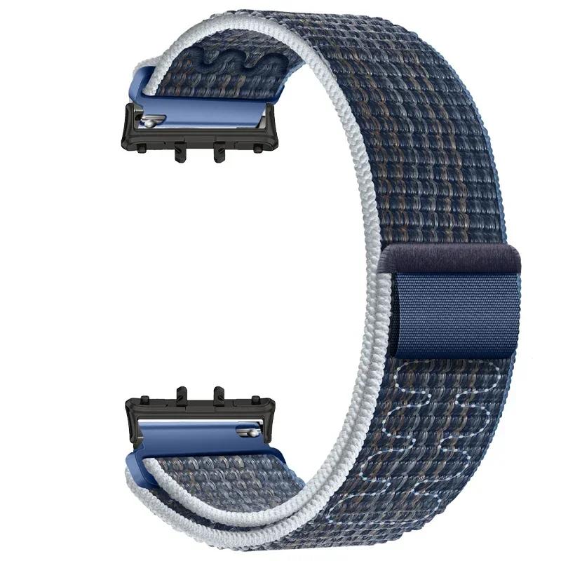 Nylon Loop Strap for Samsung Galaxy Fit 3 Adjustable Elastic Bracelet Watchband for iWatch Samsung Galaxy Fit3 Band Accessories