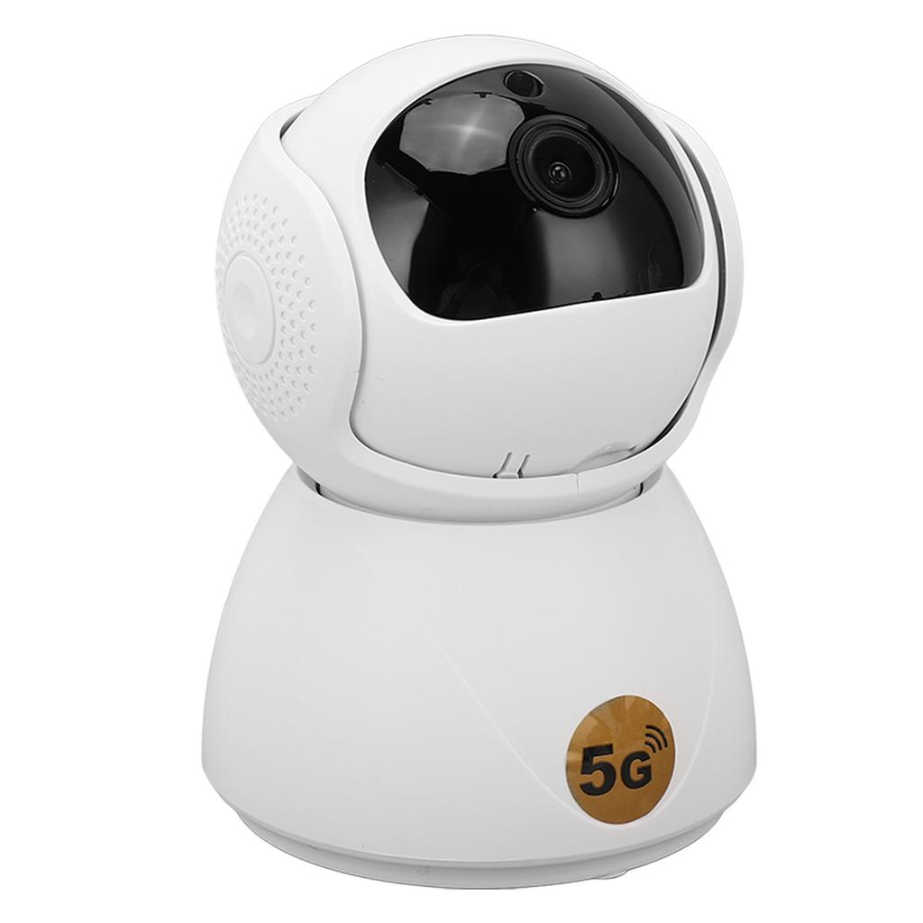 5G Surveillance Camera 1080P HD Smart Dual Band Wifi Wireless Security Monitor 100‑240V EU Plug