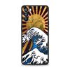 Goldene Große Welle von Kanagawa Surf Handyhülle Für Oppo Find X5 A54 A53 A52 A9 2020 A15 A95 A16 A76 A74 Reno7 SE Reno6 Pro 5G Hülle