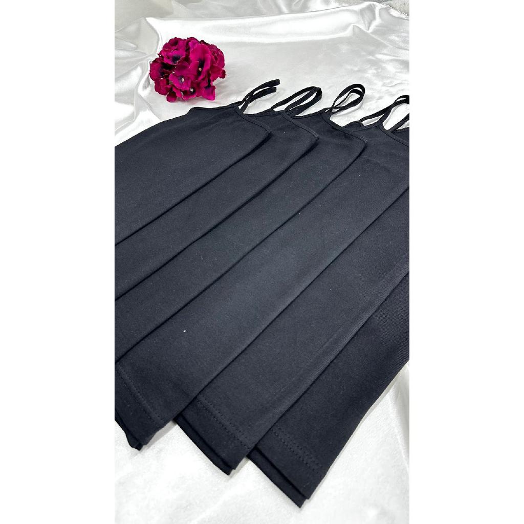 Women's Lycra 4-piece Rope Strap Basic Black White Skin Gray Economical Women's Athlete