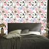 Wallpaper Flowers, plants and butterflies for living room and bedroom 50x1000