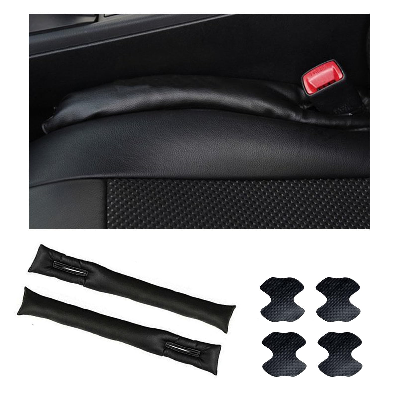

KEGILUH 2022 New Lexus NX NX350H Dedicated Seat Console Gap Cushion Center Console Gap Filler Cushion Seat Passenger Seat Fall Prevention Car Parts чёрный