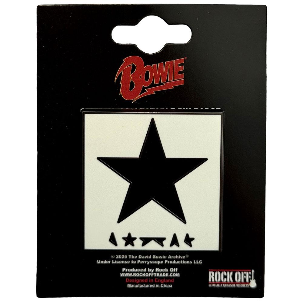 David Bowie Blackstar Pin Badge