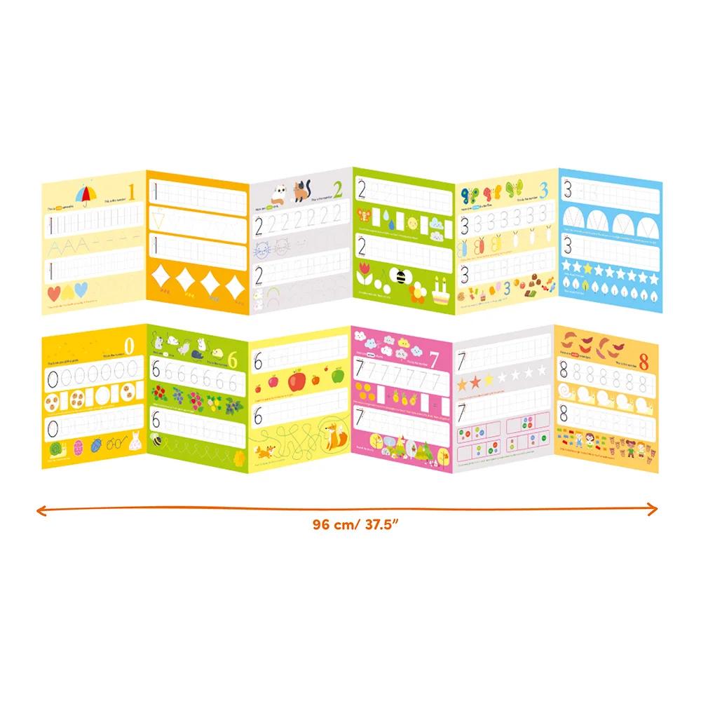 Looong Coloring Books - Ready To Write. Numbers 5+