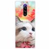 Funda de Silicona Suave para Sony Xperia 1 Funda Moda Transparente Fundas de Teléfono Tigre para Sony Xperia1 XZ4 SO-03L SOV40 J8110 Coque Parachoques