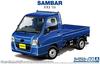Aoshima Bunka Kyozai (AOSHIMA) 1/24 The Model Car Series No. 4 Subaru TT2 Sambar Truck WR Blue Limited 2011 Plastic Model