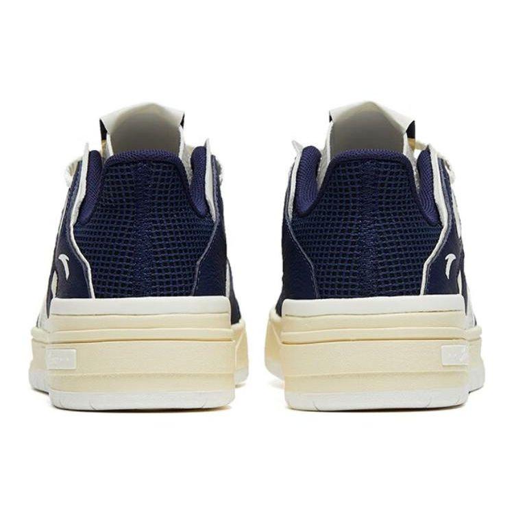 Anta Flame 4.0 Non-Slip Durable Low-Top Sneakers Men Sneakers Dark-Blue 112328090-2