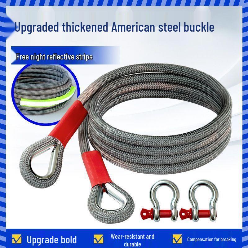 Car Tow and Rescue Rope