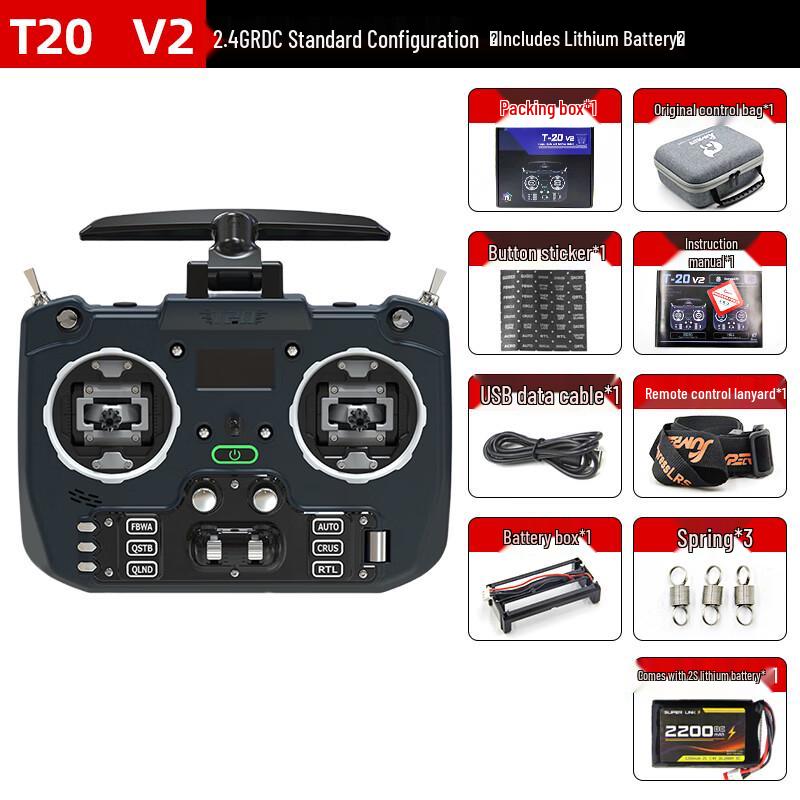 

Jumper T20/T20S V2 FPV Drone Remote Controller HALL Gimbal