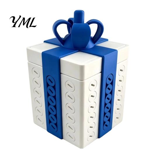 Gift Box with Hidden Compartment Annoying Prank Puzzle Box, 3D Printed Reusable Cash & Card for Adults Holder, Hilarious Challenge Funny Surprise