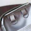 Bolsa de Armazenamento Transparente de PVC para Mesa à Prova d'Água Grande Capacidade Multifuncional Organizador de Casca Dura Para Cosméticos e Material de Escritório