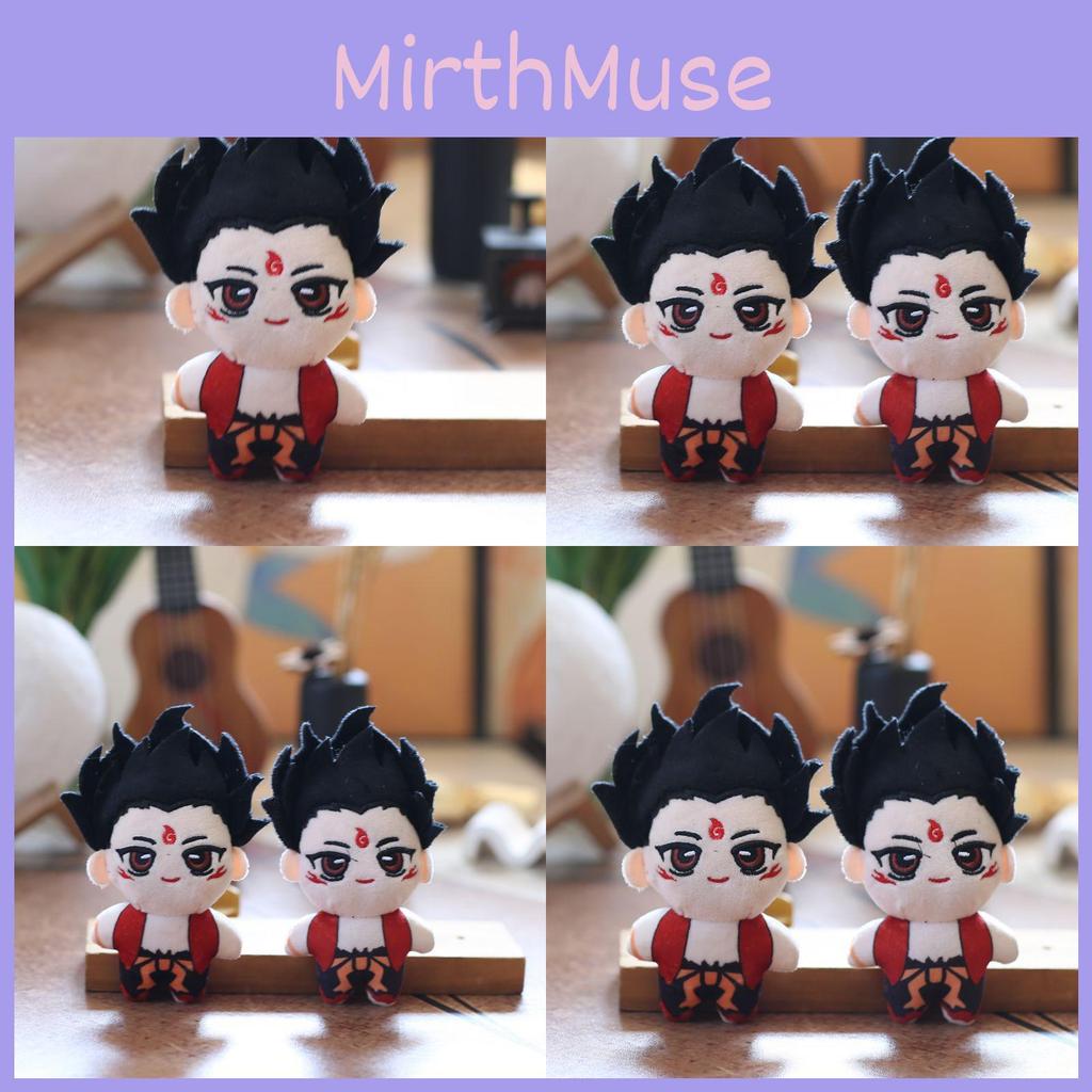 Plush Toy Nezha Keychain With Pp Cotton Backpack Accessory For Gift Kids