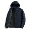Men's Plus Size Hooded Down Jacket - 2023 Autumn/Winter Warm Thick Casual Coat with 90% White Duck Down Filling
