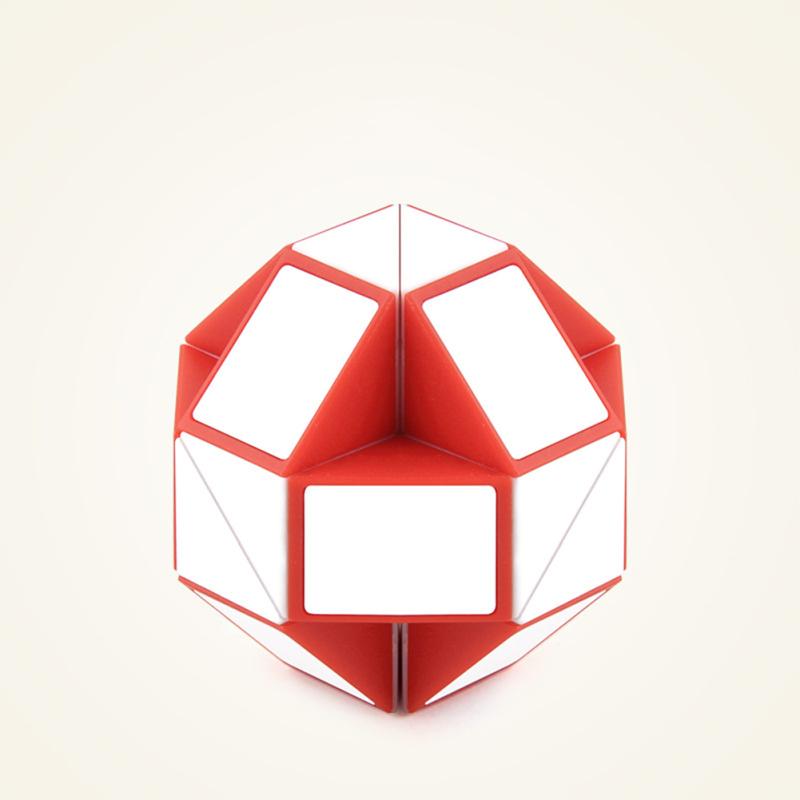 Colored 24-segment Mini Variety Magic  Ruler  Stress  Relief  Toys Anti-stress Snake-shaped Magic