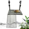 Rampa Antiscivolo Piattaforma per Tartarughe con Ventose Darsena Galleggiante per Tartarughe Acquario per Tartarughe
