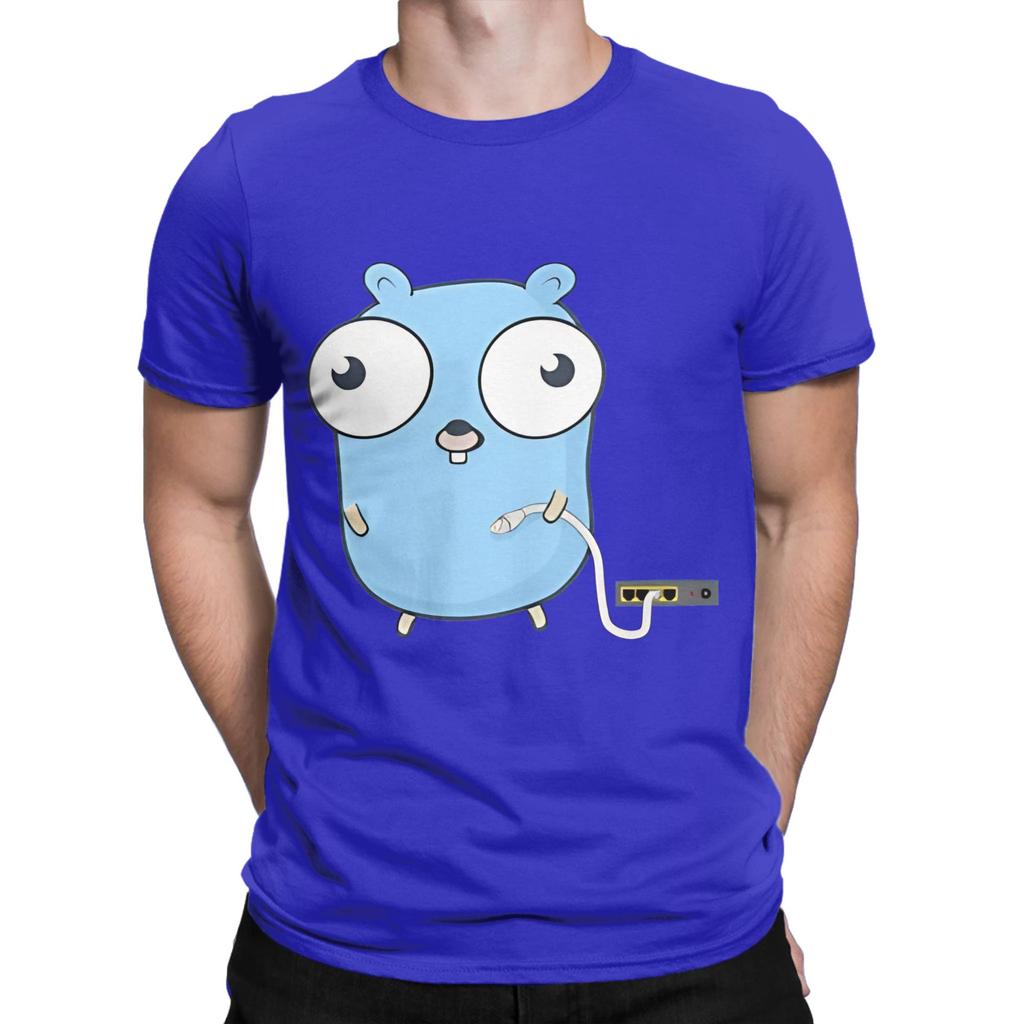 Go Graphic Funny 100 Cotton TShirt Gopher Tops Tees For Unisex