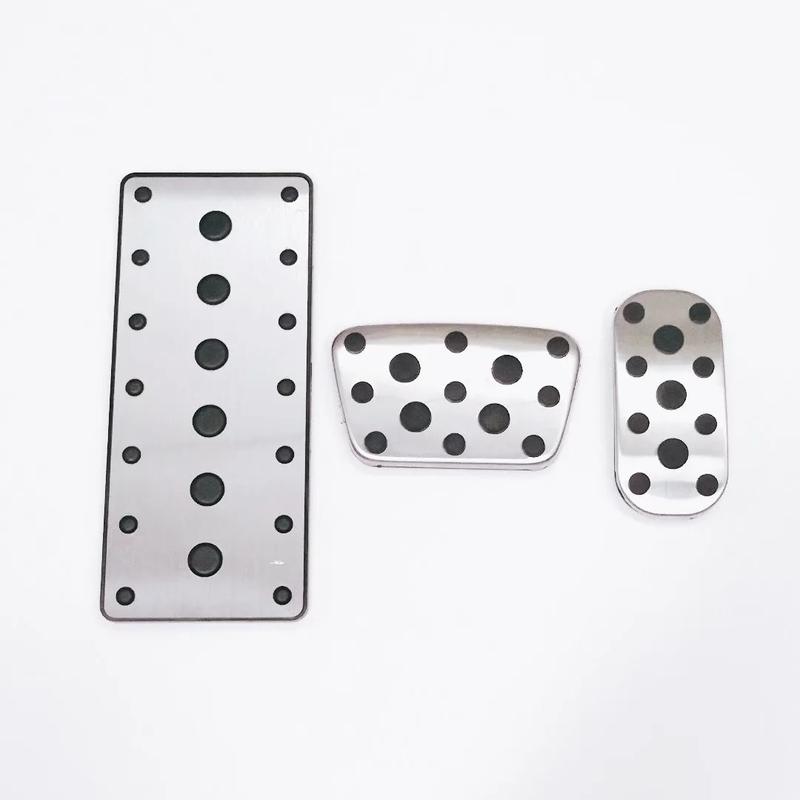 For Toyota Land Cruiser Prado FJ 150 2014 2015 - Car Foot Accelerator Pedal Cover Gas Fuel Brake Non-Slips Pad Accessories