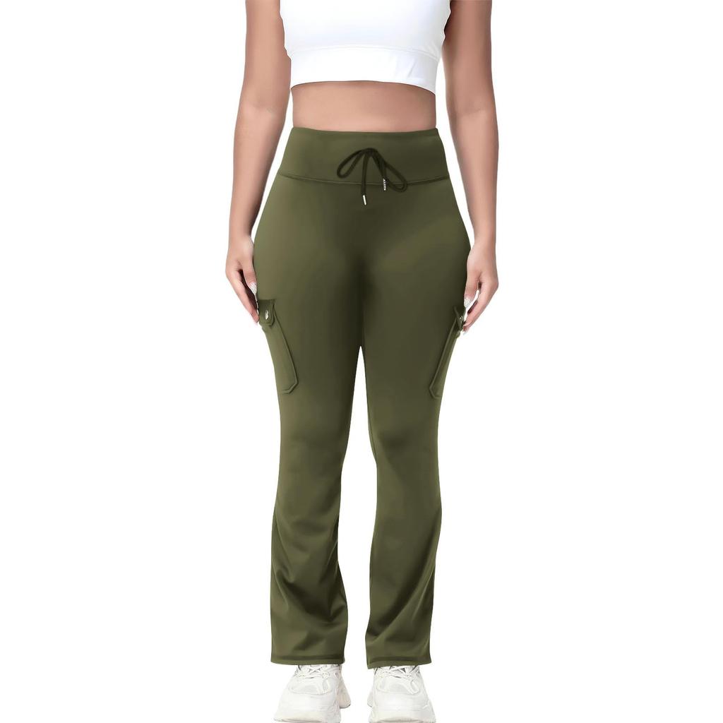 Damen Mode Stretch Yoga Hose Stretch Hohe Taille Lässige Enge Hose