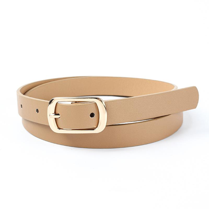 Ladies' Belt Fashionable Retro Versatile Decoration Paired With Jeans Thin Belt