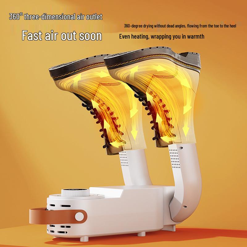 Foldable Quick-Dry Shoe Dryer with Timer