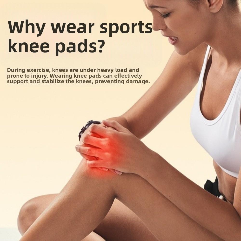 Shock-absorbing Knee Sleeves Anti-collision Knee Support Brace Sports Knee Pad  Sports Protection