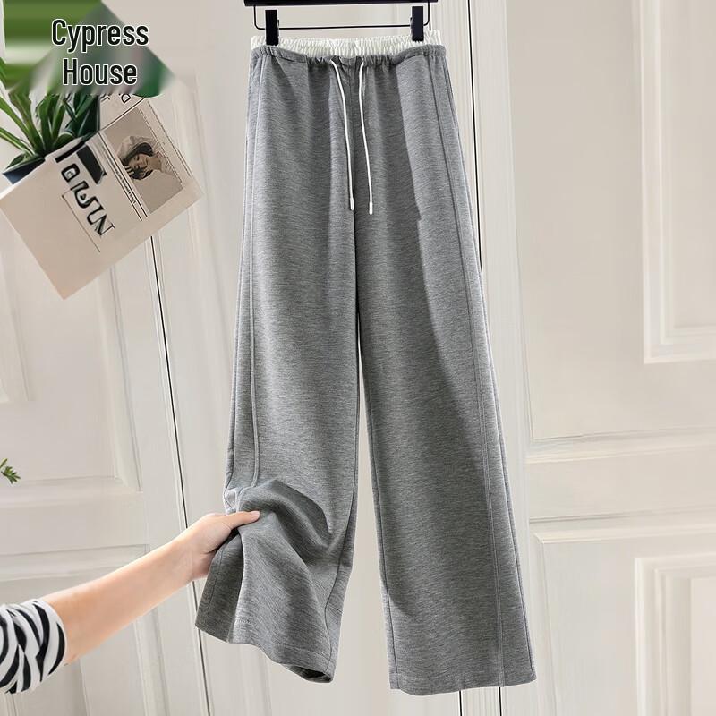 

Sibaisha Women s Elastic Waist Drape Casual Pants L
