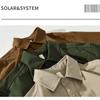 Japanese Style Cargo Long Sleeve Shirt Men Pure Cotton Casual Tops Double Pocket Workwear Spring and Summer Loose Shirts Male
