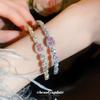 French Light Luxury Zircon Bracelet Cold Wind Niche Design Bracelet Temperament Fashion High Sense Jewelry Wholesale