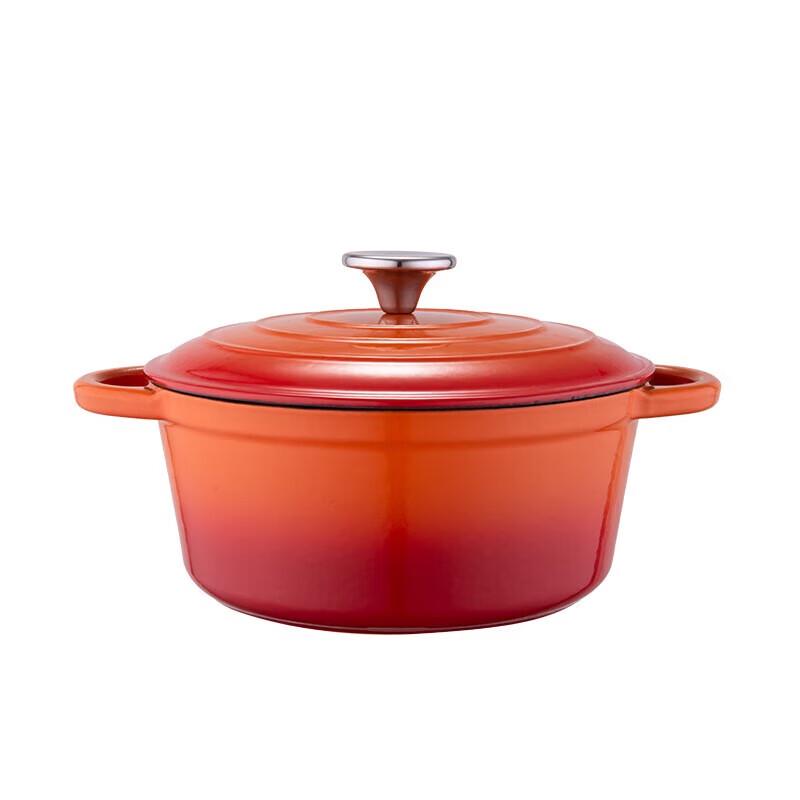 ASD Cast Iron Enamel Soup Pot