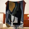 Artist J-Juan G-Gris Throw Flannel Throw Blanket, Lightweight Cozy, Durable Washable cute Cool
