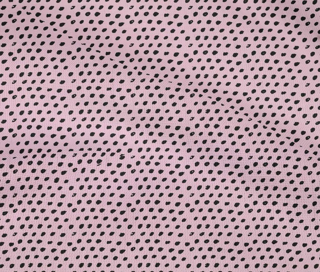 oneOone Țesătură Cotton Flex cu Imprimeu Puncte Bloc pentru Cusut Lățime 40 Inch BTY