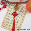 2027 Spring Festival Chinese New Year Goat Hanging Ornament Gold Lucky Red Tassel for Holiday Party Decor