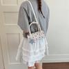 New Floral Print Top Handle Bag Cute Bost Fashiable and Versatile Shoulder Bag Casual and Simple Crossbody Bag for Women