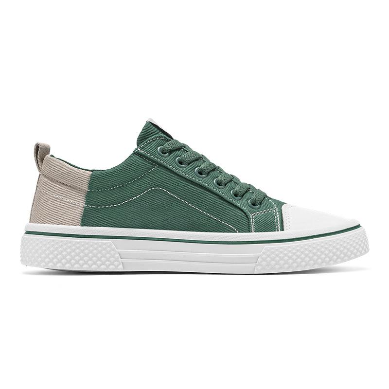 Canvas Shoes Men's Shoes Versatile Korean Version Casual Board Shoes Trendy Shoes Low-top Student Cloth Shoes Personalized Shoes Men's Tre