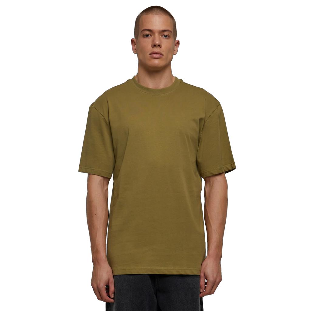 Urban Classics Pánské jednobarevné prodloužené tričko