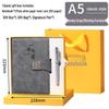 A5 Custom Strap Diary Notebook with Logo in Gift Box