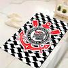 Tappeto SC Corinthians Paulista per Soggiorno Camera da Letto Casa Decorazione Divano, Tappetino Antiscivolo per Giochi Bambini