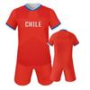 Chile Soccer Jerseys Soccer Uniforms Football Shirts Shorts Set