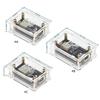 Acryl Schutzgehäuse für NodeMcu Lua CP2102/CH340G ESP32 IoT Boards Halter Schutz Einfache Montage Funktion
