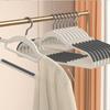 Durable Plastic Clothes Holders With Thickened Edges And Antislip Surface For Home Wardrobe